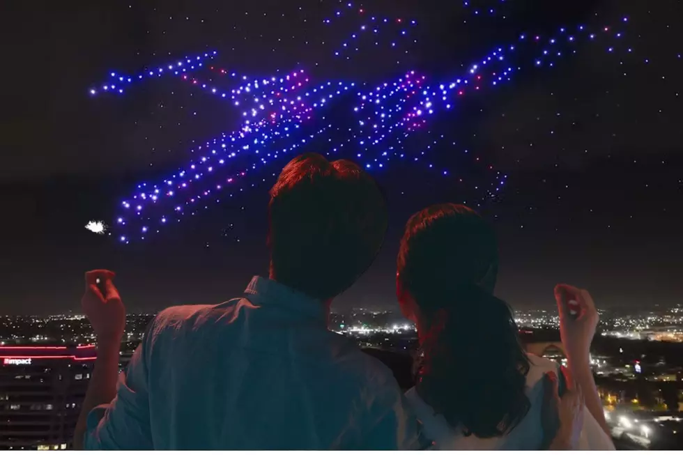 High Tech Drone Show Launching Over St. George Skies